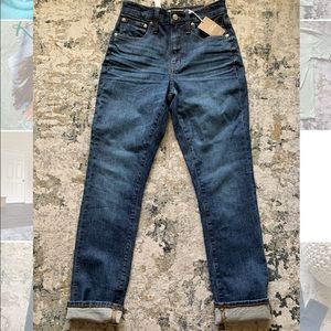 Madewell the high-rise slim boyfriend jeans